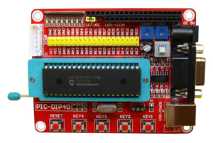PIC16F877A单片机小系统 PIC开发板 学习板送资料光盘 厂价直销