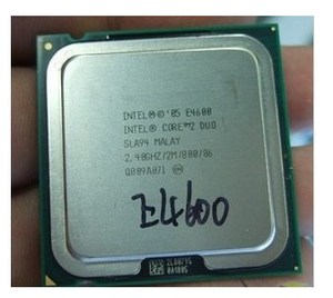 Intel酷睿2双核E4600 CPU散片英特尔主频2.4GHz65纳米LGA 775插
