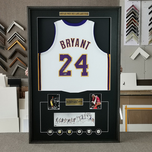 球星签名装裱裱框收藏相框展示挂墙定做定制NBA乔丹科比球衣画框