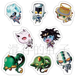 【付尾款】万代 jojo的奇妙冒险stand stand第二弹亚克力平面扭蛋