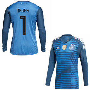 【欢欢正品】正版德国2018世界杯新款守门员门将球衣 诺伊尔