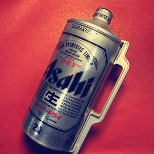 日本asahi朝日原装进口啤酒朝日2l*6桶装超爽生啤5度桶装男士扎啤