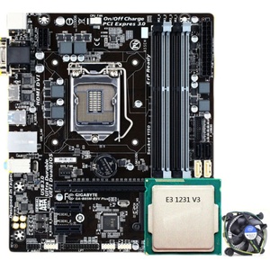 Intel/英特尔 至强E3-1230 31 V3 cpu+华硕B85主板套装技嘉 吃鸡
