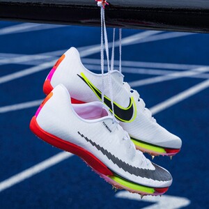 nike跑鞋耐克专业短跑钉鞋 air zoom maxfly田径小将比赛钉子鞋
