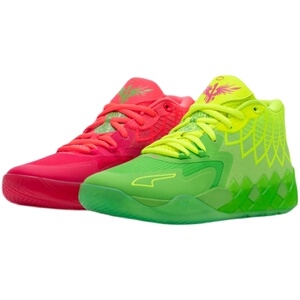 01 拉梅洛鲍尔三球签名球鞋联名鸳鸯鞋