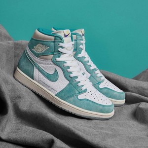 代购jordan 1 turbo green aj1蒂芙尼绿麂皮2019全明星555088-311