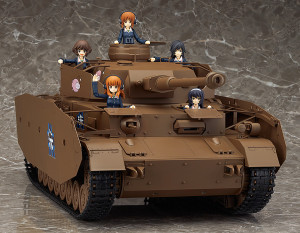 maxfactory 少女与战车 figma vehicles iv号战车h型日版正品手办