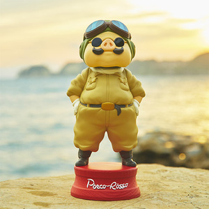 gbl限定 宫崎骏 红猪 波鲁克 吉卜力工作室 日版 33cm 手办 公仔