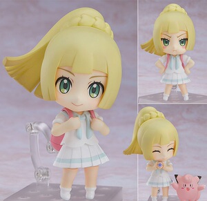 日本正版现货 gsc 粘土人934 莉莉艾加油 莉莉爱 精灵宝可梦 手办