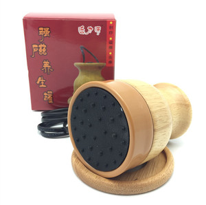 正品强磁疗养生罐聚温扶灸阳刮痧按摩温灸仪 电热 硅胶底