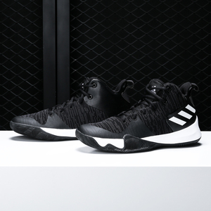Adidas/阿迪达斯正品新款高帮休闲运动缓震男子实战篮球鞋CQ0427