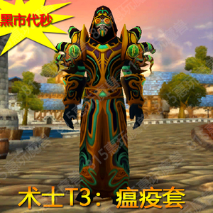 魔兽世界代练黑市代秒拍装备幻化术士t3瘟疫套装信仰霜火雷龙坐骑