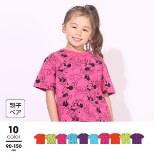 日本代购 babydoll 2022夏 童装 迪士尼涂鸦可爱短袖t恤 90-150cm