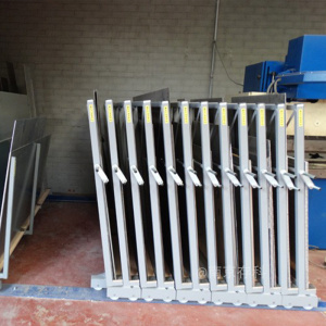 垂直式板材货架ck-cz-83竖着存储铝板多层存放立式钢板架子