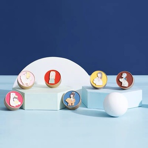 可米生活白夜童话车载香薰车内出风口饰品法国香芬女生可爱卡通