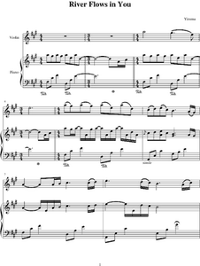 小提琴沉思乐谱图片