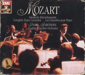 莫扎特mozart 钢琴协奏曲全集 巴伦博伊姆barenboim 10cd 大天使
