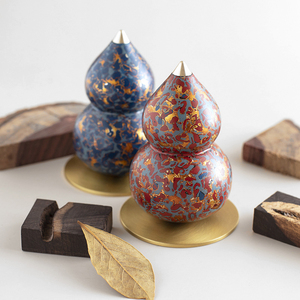 大漆葫芦摆件传统非遗漆饰工艺品朋友长辈高端礼品伴手礼创意车载