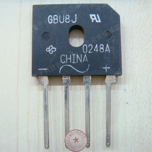 原装进口  直插  整流桥 gbu8j  kbu8j  扁桥  8a 1000v