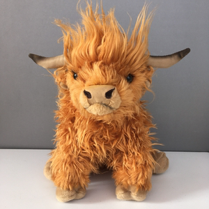 外贸欧美原单毛绒玩具尾货living nature牦牛仿真动物公仔玩偶