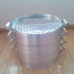 铝蒸吕合笼 特大i号商用加厚金蒸笼 家用蒸包子 馒头笼篦子 大笼