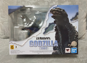 [零之星]万代 shm 大怪兽 哥斯拉2002 哥斯拉 vs 3式机龙 现货