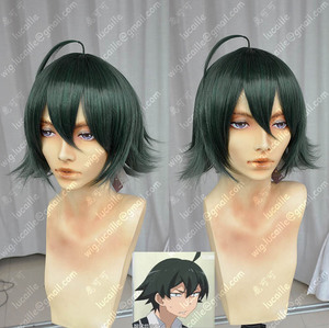 我的青春恋爱物语果然有问题/比企谷八幡翻翘cos假发