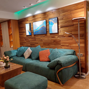 木板黑胡桃木原木木头木质船木装饰实木马赛克电视背景墙墙面装饰