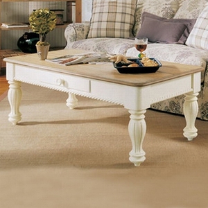 hannah汉娜美式家居淘宝美式小户型彩绘电视柜茶几边几地中海风格