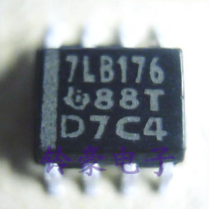 贴片IC 7LB176 SN75LBC176D 差动总线收发器 接口驱动芯片