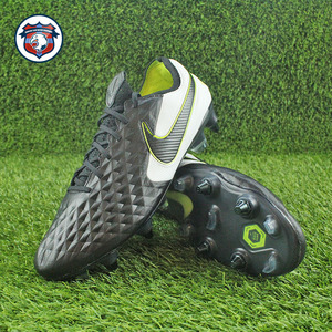 正品耐克/nike tiempo legend viii sg传奇8钢钉高端袋鼠皮足球鞋
