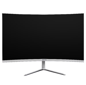 恒冠pepe显示器c240/f240超薄无边框mva电竞曲面75hz 23.8黑白1k