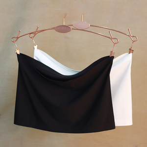 冰丝无痕抹胸一片式裹胸防走光胸挡女夏短款内衣包邮