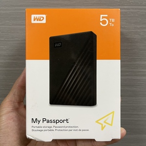 WD/西部数据随行5T移动硬盘mypassport新元素西数ultra高速USB3.0