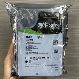 希捷7200转银河exos x18 16t企业级高速硬盘sata16tb台式机服务器