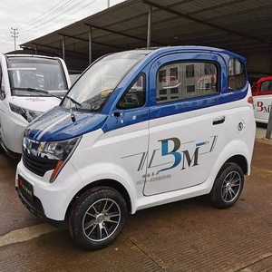 【保国车业】博马x7豪华版四轮电动车方向盘全封闭电瓶车电动门窗