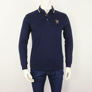 新款kelaor克劳拉尔男装专柜正品长袖t恤 秋冬翻领纯棉t恤polo衫