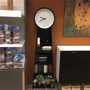 【ikea 宜家国内国内代购】 潘朵 落地钟, 黑色