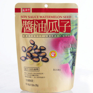 台湾进口食品  台湾盛香珍酱油瓜子180g