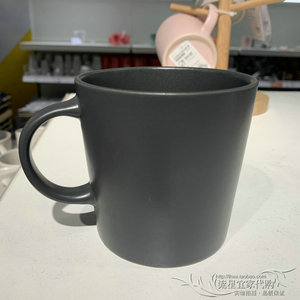 宜家国内代购IKEA代诺拉大杯咖啡杯水杯子办公瓷杯白领马克杯石瓷