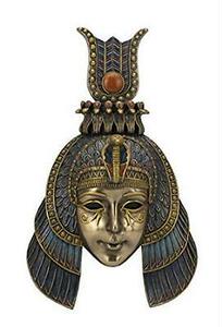 代购古埃及艳后克娄巴特拉头饰面具墙壁挂件雕塑雕像收藏客厅家居