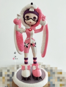 安琪拉粘土人偶手办定制玩偶对对碰公仔周边赠玻璃罩包邮