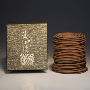 【茶与器】天然星洲水沉盘香沉香 台湾佛光山指定专业香厂制作