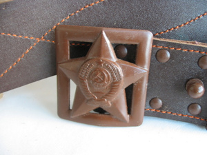 苏联原品将官野战武装带苏联斜跨腰带苏联野战腰带苏联腰带