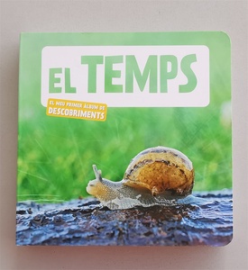 西班牙语 儿童书 厚纸板 蒙台梭利教育 时间 - El temps