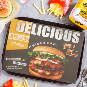 0019人付款天猫一次性餐垫纸商用火锅垫餐纸设计印刷托盘餐盘垫纸外卖