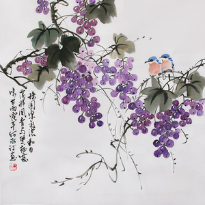 【字画装饰挂画葡萄】字画装饰挂画葡萄品牌,价格 - 阿里巴巴
