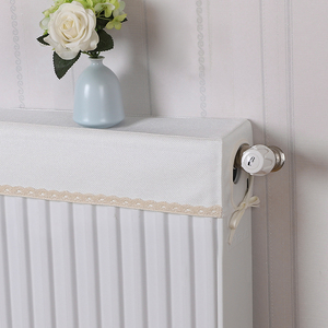 暖气片罩布艺遮挡防尘套老式暖气罩遮盖铸铁暖气片装饰家用防熏墙