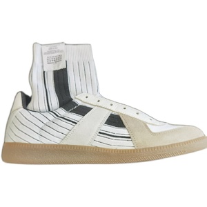 国现maison margiela马吉拉黑白拼色德训袜子鞋