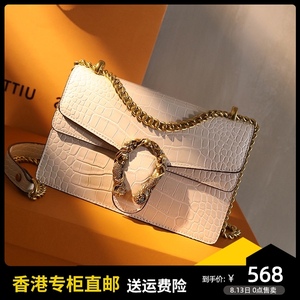 lv:vs女包香港代购包包女2021新款单肩包链条酒神包时尚斜挎小包